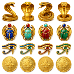 Asp of Cleopatra slot symbols payout CA