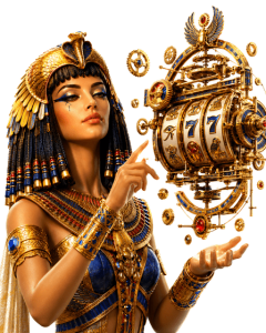 Cleo's Gold slot theme mechanics Canada reels